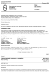 ČSN ISO 5019-2 Žárovzdorné výrobky. Rozměry. Část 2: Klíny