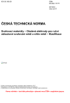 ČSN EN ISO 17777 Svařovací materiály - Obalené elektrody pro ruční obloukové svařování mědi a slitin mědi - Klasifikace