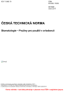 ČSN EN ISO 17254 Stomatologie - Pružiny pro použití v ortodoncii