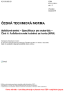 ČSN EN 13108-4 ed. 2 Asfaltové směsi - Specifikace pro materiály - Část 4: Asfaltová směs hutněná za horka (HRA)