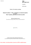 ČSN EN 13481-2 +A1 Železniční aplikace - Kolej - Požadavky na vlastnosti systémů upevnění - Část 2: Systémy upevnění pro betonové pražce