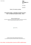ČSN EN 50289-1-8 ed. 2 Komunikační kabely - Specifikace zkušebních metod - Část 1-8: Elektrické zkušební metody - Útlum