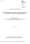 ČSN EN 61709 ed. 3 Elektrické součástky - Bezporuchovost - Referenční podmínky pro intenzity poruch a modely namáhání pro přepočty