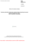 ČSN EN 62714-3 Technika výměnného formátu dat v technice řízení průmyslových procesů - Jazyk se značkami pro řízení - Část 3: Geometrie a kinematika