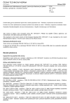 ČSN EN 13915 ed. 2 Prefabrikované sádrokartonové panely s pórovitým kartónovým jádrem - Definice, požadavky a zkušební metody