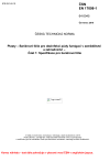 ČSN EN 17098-1 Plasty - Bariérové fólie pro dezinfekci půdy fumigací v zemědělství a zahradnictví - Část 1: Specifikace pro bariérové fólie