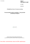 ČSN P CEN ISO/TS 14027 Environmentální značky a prohlášení - Vývoj pravidel produktových kategorií