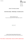 ČSN EN ISO 10399 Senzorická analýza - Metodologie - Zkouška duo-trio