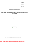 ČSN EN 514 Plasty - Profily z polyvinylchloridu (PVC) - Stanovení pevnosti svařených rohů a T-spojů