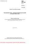 ČSN EN 13361 ed. 2 Geosyntetické izolace - Vlastnosti požadované pro použití při stavbě nádrží a hrází