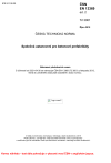 ČSN EN 13369 ed. 2 Společná ustanovení pro betonové prefabrikáty