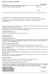 ČSN EN 14322 Desky na bázi dřeva - Laminované desky pro vnitřní použití - Definice, požadavky a klasifikace