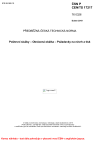 ČSN P CEN/TS 17217 Poštovní služby - Obrácená obálka - Požadavky na návrh a tisk