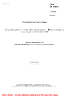 ČSN EN 14811 Železniční aplikace - Kolej - Speciální kolejnice - Žlábkové kolejnice a související konstrukční profily