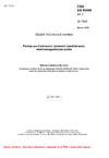 ČSN EN 50499 ed. 2 Postup pro hodnocení vystavení zaměstnanců elektromagnetickým polím