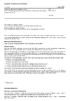 ČSN ISO 10791-1 Podmínky zkoušek pro obráběcí centra - Část 1: Zkoušky geometrické přesnosti strojů s vodorovnou osou vřetena (vodorovná osa Z)