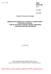 ČSN EN 81-50 ed. 2 Bezpečnostní předpisy pro konstrukci a montáž výtahů - Přezkoušení a zkoušky - Část 50: Konstrukční zásady, výpočty, přezkoušení a zkoušky výtahových komponent