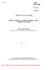 ČSN EN 13262 Železniční aplikace - Dvojkolí a podvozky - Kola - Požadavky na výrobek