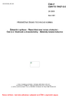 ČSN P CEN/TS 15427-2-2 Železniční aplikace - Řízení tření mezi kolem a kolejnicí - Část 2-2: Vlastnosti a charakteristiky - Materiály temene kolejnice