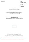 ČSN EN ISO 14632 Vytlačované desky z polyethylenu (PE-HD) - Požadavky a zkušební metody
