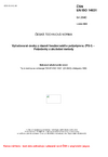 ČSN EN ISO 14631 Vytlačované desky z rázově houževnatého polystyrenu (PS-I) - Požadavky a zkušební metody