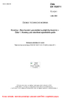 ČSN EN 15287-1 Komíny - Navrhování, provádění a přejímka komínů - Část 1: Komíny pro otevřené spotřebiče paliv
