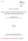 ČSN EN ISO 4608 Plasty - Homopolymery a kopolymery vinylchloridu pro obecné použití - Stanovení absorpce změkčovadla za pokojové teploty