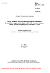 ČSN EN 751-3 +A1 Těsnicí materiály pro kovové závitové spoje přicházející do kontaktu s plyny první, druhé a třetí třídy a horkou vodou - Část 3: Nespékané pásky z PTFE a vlákna z PTFE