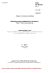 ČSN EN 50110-1 ed. 4 Obsluha a práce na elektrických zařízeních - Část 1: Obecné požadavky