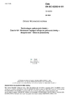 ČSN EN IEC 62282-6-101 Technologie palivových článků - Část 6-101: Miniaturní napájecí zdroje na palivové články - Bezpečnost - Obecné požadavky