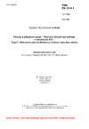 ČSN EN 1514-1 Příruby a přírubové spoje - Rozměry těsnění pro příruby s označením PN - Část 1: Nekovová plochá těsnění s vložkou nebo bez vložky