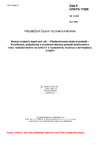 ČSN P CEN/TS 17889 Vedení vodních tepelných sítí - Předizolovaná ohebná potrubí - Klasifikace, požadavky a zkušební metody potrubí dodávaného nebo nedodávaného ve svitcích s vyztuženou trubkou z termoplastu (TRSP)