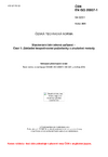ČSN EN ISO 20957-1 Stacionární tréninková zařízení - Část 1: Základní bezpečnostní požadavky a zkušební metody