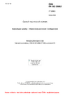 ČSN EN ISO 29862 Samolepicí pásky - Stanovení pevností v odlupování