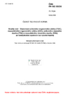 ČSN EN ISO 20236 Kvalita vod - Stanovení celkového organického uhlíku (TOC), rozpuštěného organického uhlíku (DOC), celkového vázaného dusíku (TNb) a rozpuštěného vázaného dusíku (DNb) po katalytickém spalování za vysoké teploty