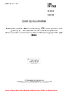 ČSN EN 17958 Autenticita potravin - Stanovení hodnoty d13C mono- (fruktóza and glukóza), di-, a trisacharidů v medu metodou kapalinové chromatografie s hmotnostní spektrometrií izotopových poměrů (LC-IRMS)