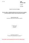ČSN EN ISO 13947 Kovové prášky - Zkušební metoda stanovení nekovových vměstků v kovových prášcích pomocí vzorku vykovaného z prášku