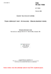 ČSN EN ISO 11908 Pojiva nátěrových hmot - Aminoplasty - Obecné zkušební metody