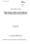 ČSN EN 18027 Produkty z biologického materiálu - Posuzování životního cyklu - Dodatečné požadavky a směrnice pro porovnání životních cyklů produktů z biologického materiálu s jejich fosilními ekvivalenty