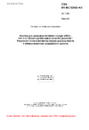 ČSN EN IEC 62933-4-2 Systémy pro akumulaci elektrické energie (EES) - Part 4-2: Návod k problematice životního prostředí - Posuzování enviromentálního dopadu poruchy baterie v elektrochemickém akumulačním systému