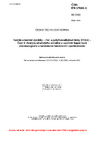 ČSN EN 17681-1 Textilie a textilní výrobky - Per- a polyfluoralkylové látky (PFAS) - Část 1: Analýza alkalického extraktu s využitím kapalinové chromatografie a tandemové hmotnostní spektrometrie