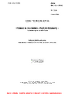 ČSN EN ISO 9706 Informace a dokumentace - Papír pro dokumenty - Požadavky na trvanlivost
