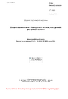 ČSN EN ISO 19109 Geografická informace - Obecný model vzhledu jevu a pravidla pro aplikační schéma