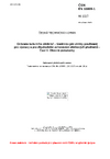 ČSN EN 15999-1 Ochrana kulturního dědictví - Směrnice pro vitríny používané pro výstavy a pro dlouhodobé uchovávání sbírkových předmětů - Část 1: Obecné požadavky