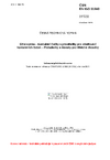 ČSN EN ISO 11980 Oční optika - Kontaktní čočky a prostředky pro ošetřování kontaktních čoček - Požadavky a návody pro klinické zkoušky
