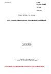 ČSN EN ISO 25089 Usně - Zkoušky stálobarevnosti - Stálobarevnost v mořské vodě