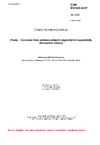ČSN EN ISO 6427 Plasty - Stanovení látek extrahovatelných organickými rozpouštědly (konvenční metody)