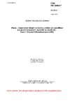 ČSN EN 18064-7 Plasty - Doporučení týkající se kvality a základ pro specifikaci pro použití plastových recyklátů ve výrobcích - Část 7: Akrylonitrilbutadienstyren (ABS)