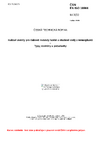 ČSN EN ISO 18984 Kulové ventily pro tlakové rozvody horké a studené vody z termoplastů - Typy, rozměry a požadavky