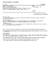ČSN EN IEC 60794-1-133 Optické vláknové kabely - Část 1-133: Kmenová specifikace - Základní zkušební postupy optických kabelů - Mechanické zkušební metody - Vícenásobné navíjení a odvíjení kabelů, metoda E33